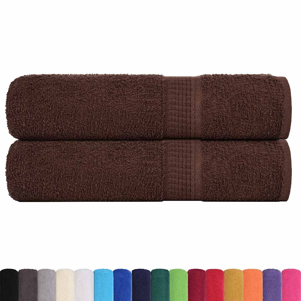 2 db barna FROGN fürdőlepedő 100 x 150 cm 360 g/m²