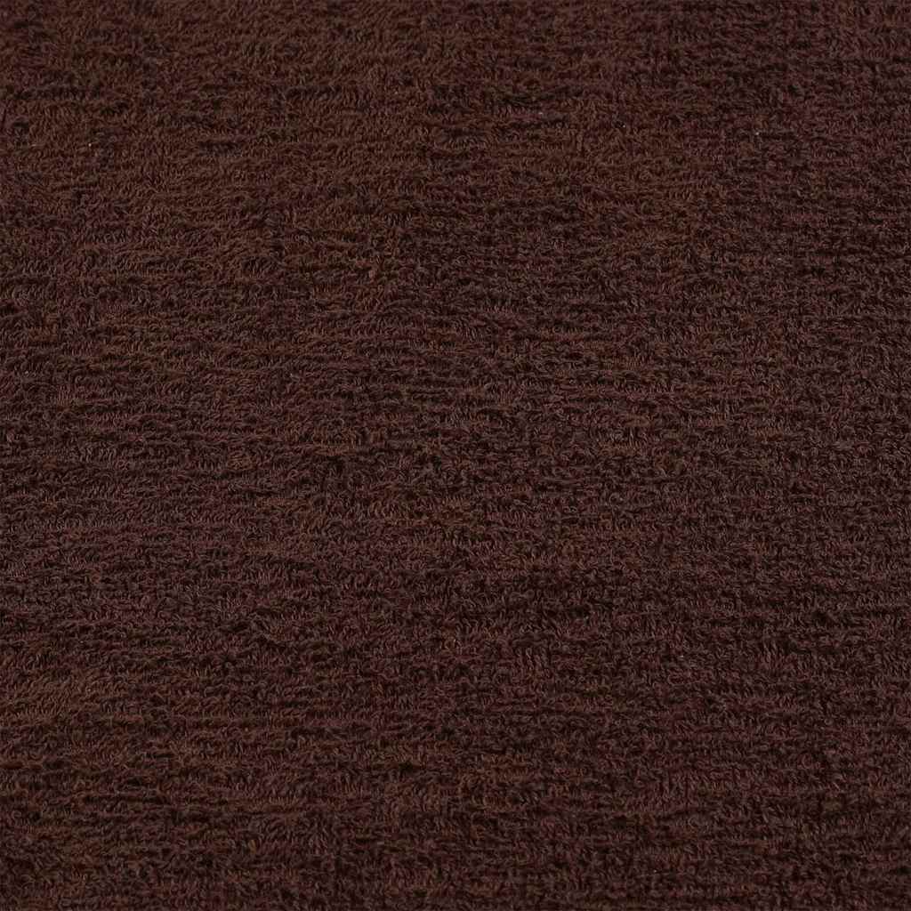 10 db barna szaunatörölköző FROGN 80 x 200 cm 360 g/m²
