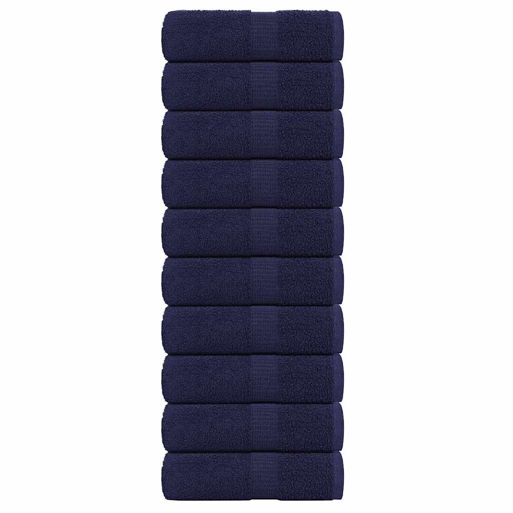 10 db sötétkék FROGN vendégtörölköző 30 x 50 cm 360 g/m²