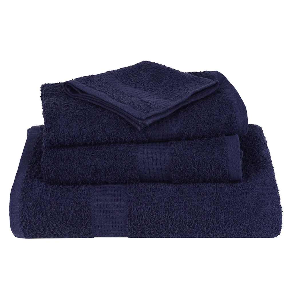 10 db sötétkék FROGN vendégtörölköző 30 x 50 cm 360 g/m²
