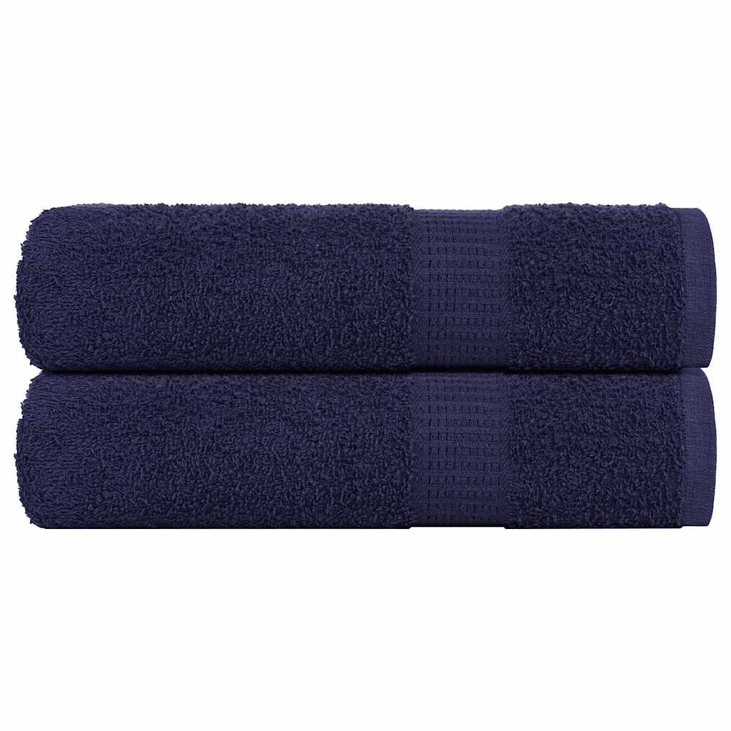 2 db sötétkék FROGN kéztörlő 50 x 100 cm 360 g/m²