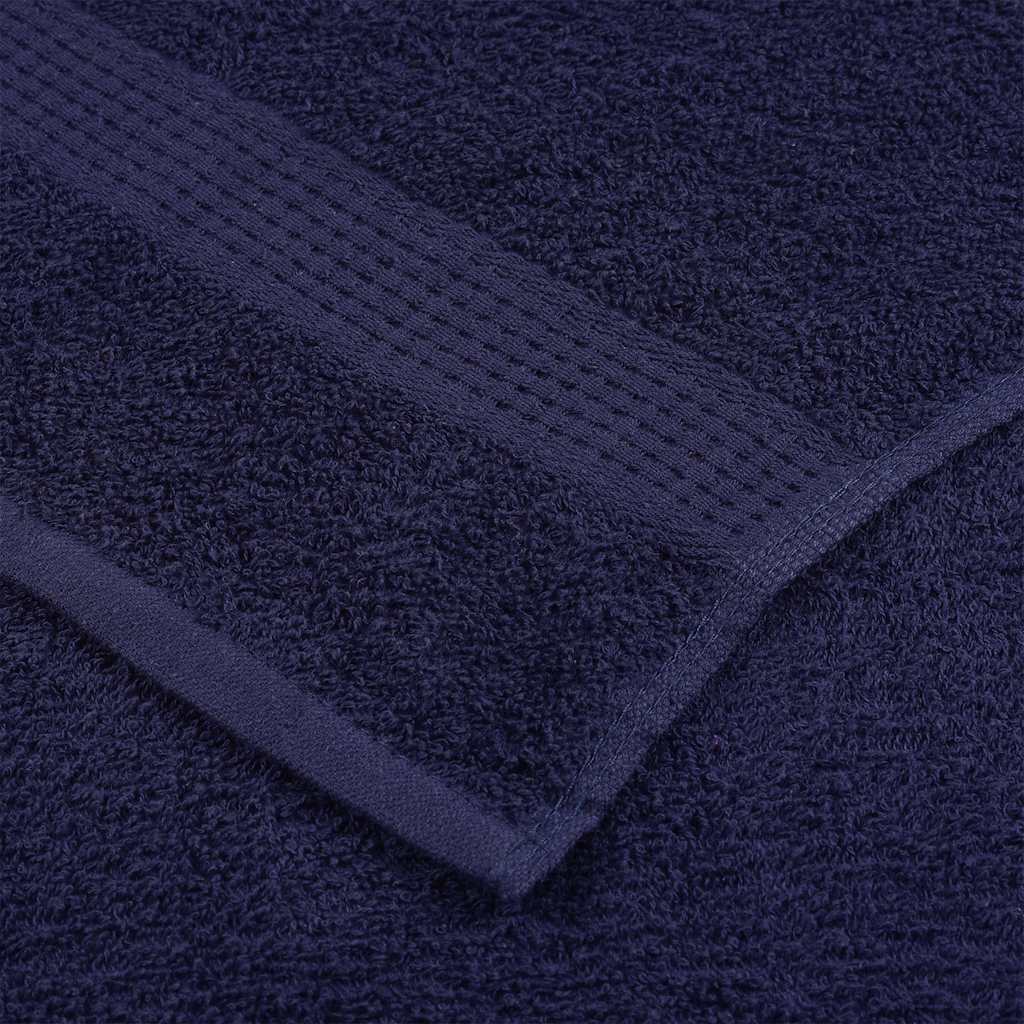 4 db sötétkék FROGN kéztörlő 50 x 100 cm 360 g/m²