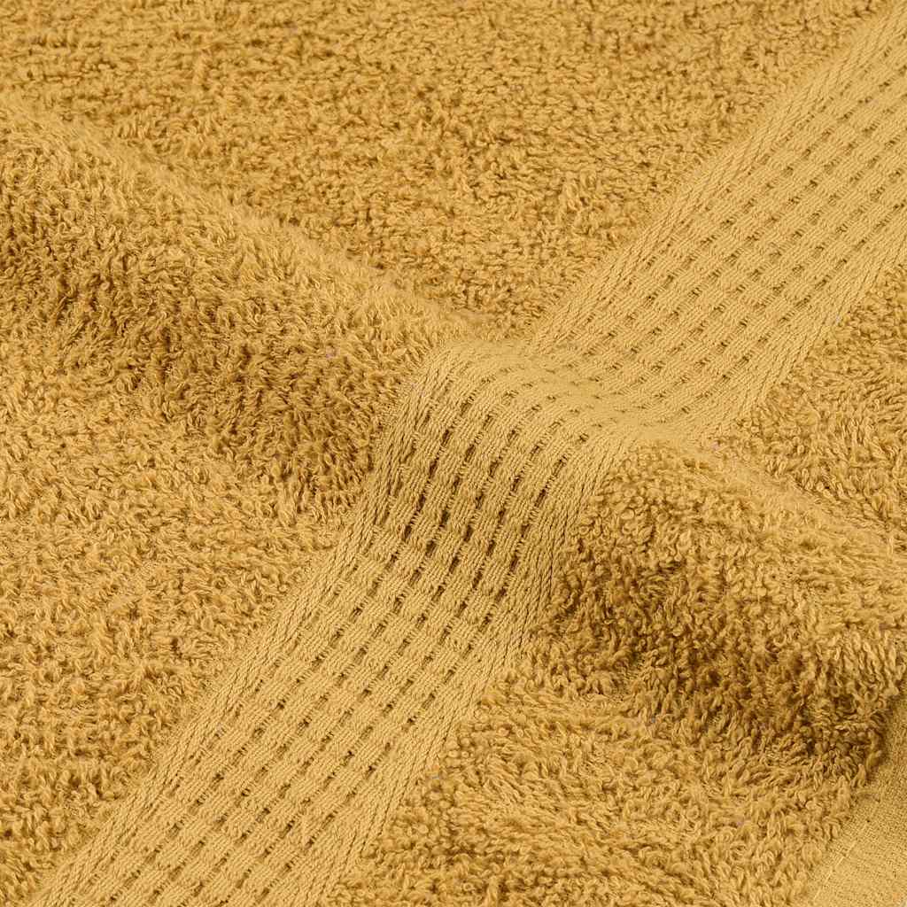 4 db arany színű FROGN fürdőlepedő 100 x 150 cm 360 g/m²
