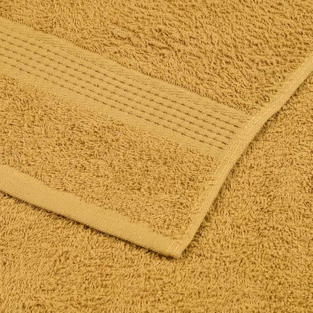 2 db szaunatörölköző FROGN arany 80x200 cm 360 g/m²