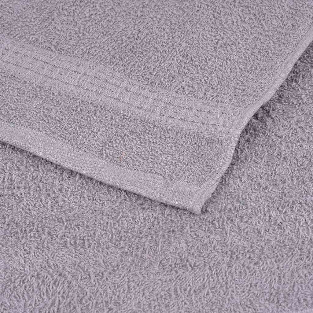 2 db szürke vendégtörölköző FROGN 30 x 50 cm 360 g/m²
