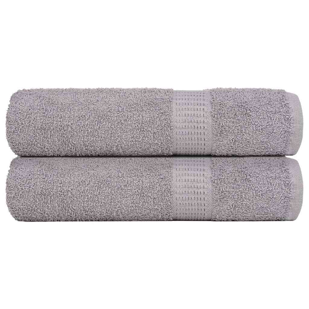 2 db szürke FROGN kéztörlő 50 x 100 cm 360 g/m²