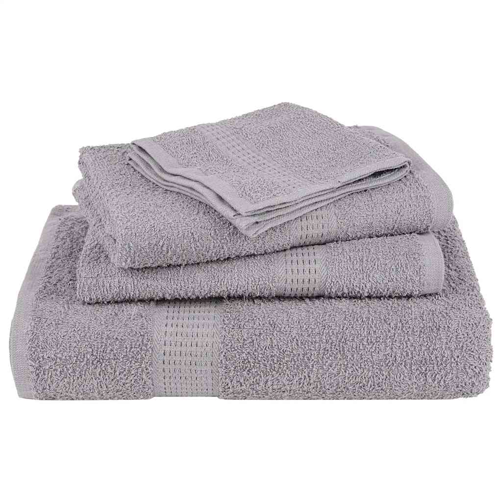 2 db szürke FROGN kéztörlő 50 x 100 cm 360 g/m²