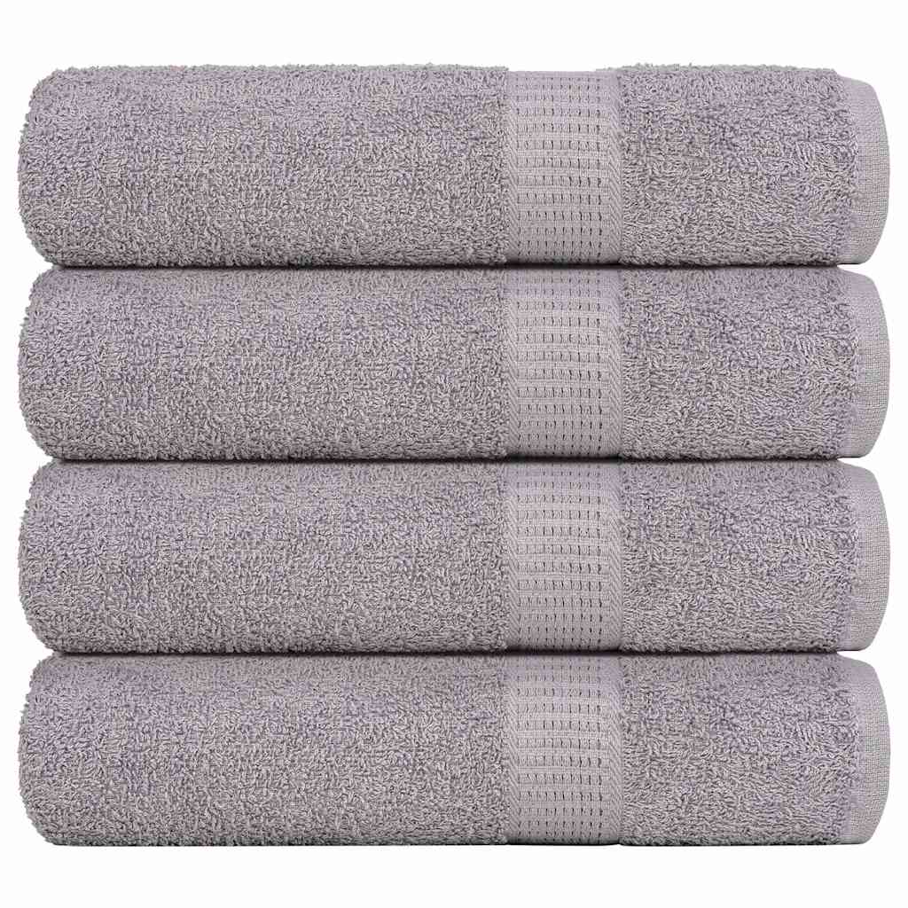 4 db szürke FROGN kéztörlő 50 x 100 cm 360 g/m²