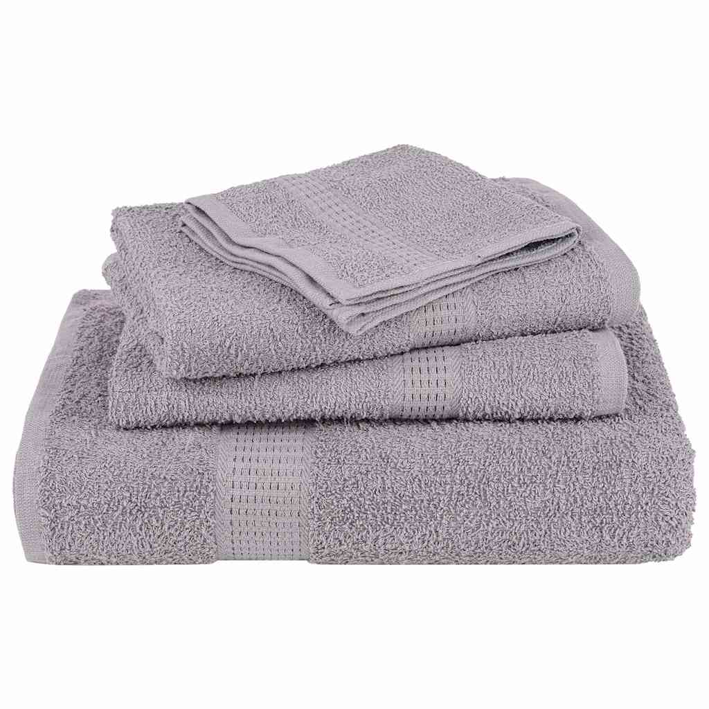 4 db szürke FROGN kéztörlő 50 x 100 cm 360 g/m²