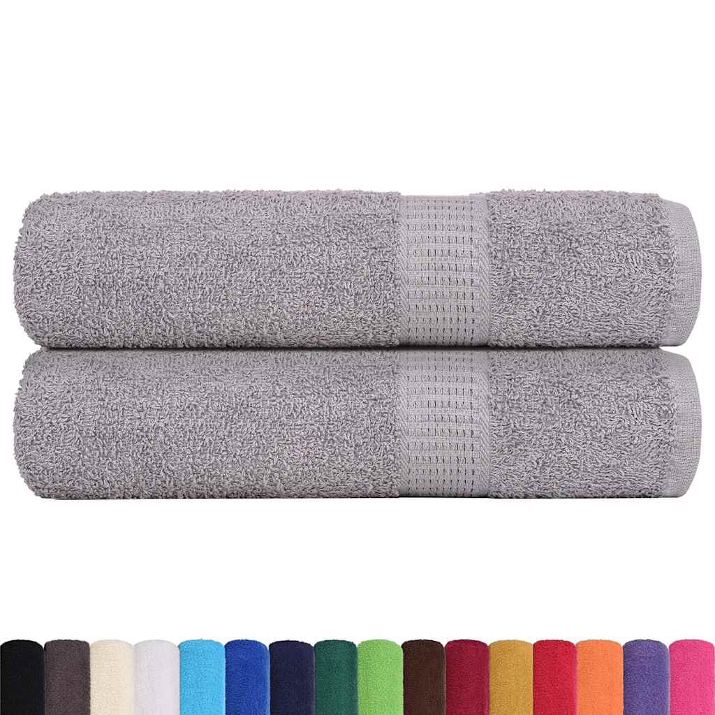 2 db szürke FROGN zuhanytörölköző 70 x 140 cm 360 g/m²