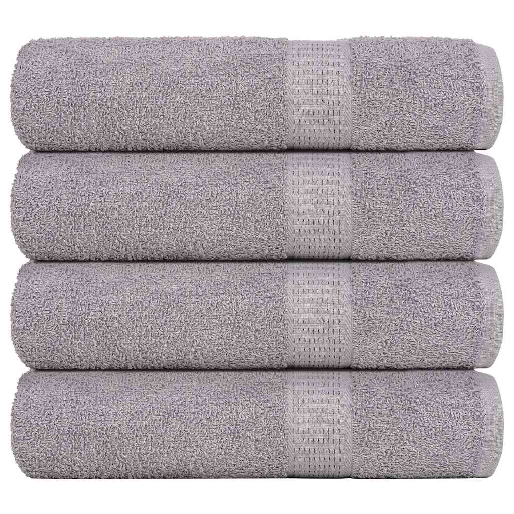 4 db szürke FROGN zuhanytörölköző 70 x 140 cm 360 g/m²