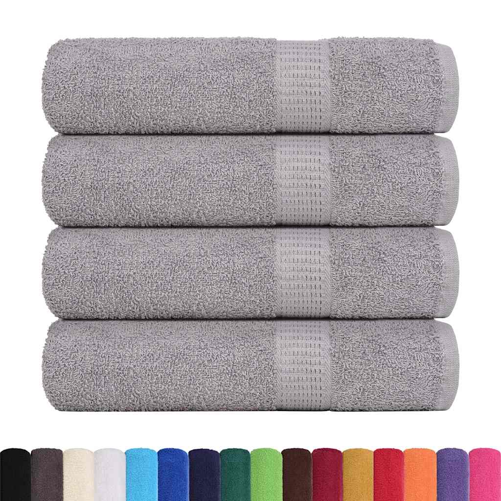 4 db szürke FROGN zuhanytörölköző 70 x 140 cm 360 g/m²