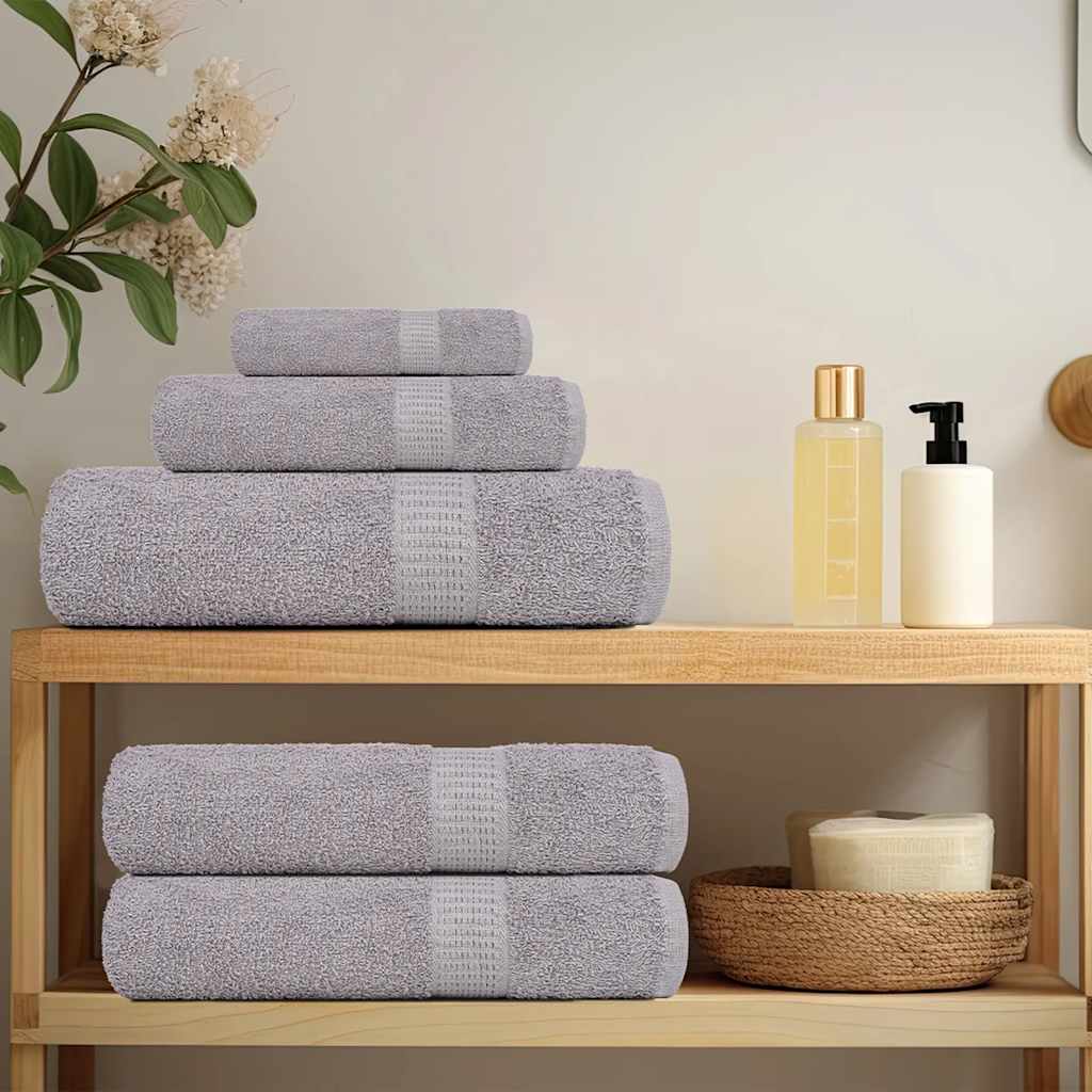4 db szürke FROGN zuhanytörölköző 70 x 140 cm 360 g/m²
