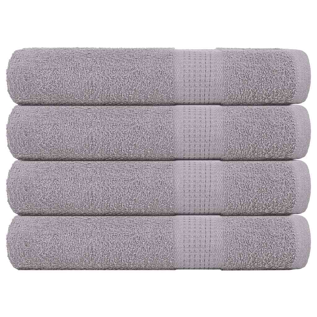 4 db szürke szaunatörölköző FROGN 80 x 200 cm 360 g/m²