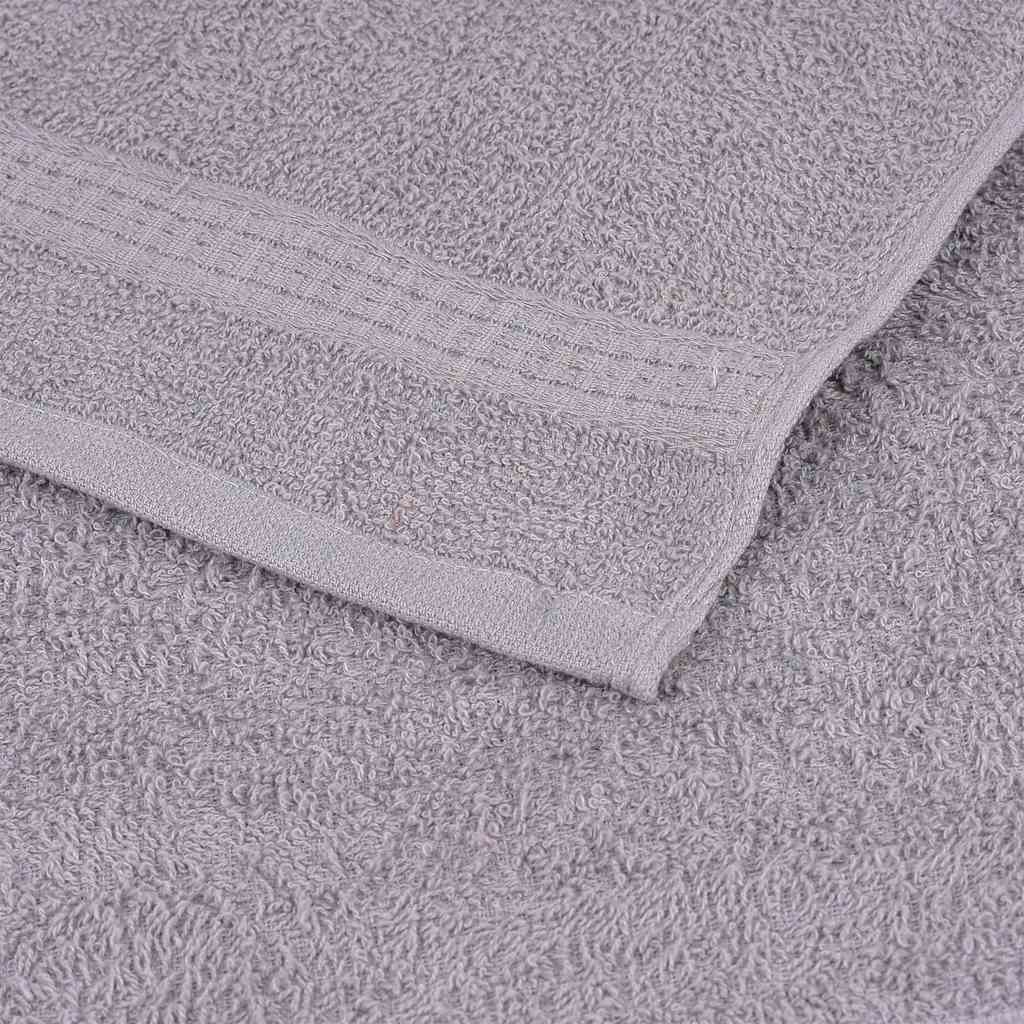 4 db szürke szaunatörölköző FROGN 80 x 200 cm 360 g/m²