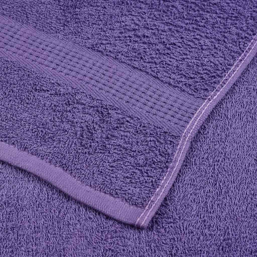 2 db lila vendégtörölköző FROGN 30 x 50 cm 360 g/m²