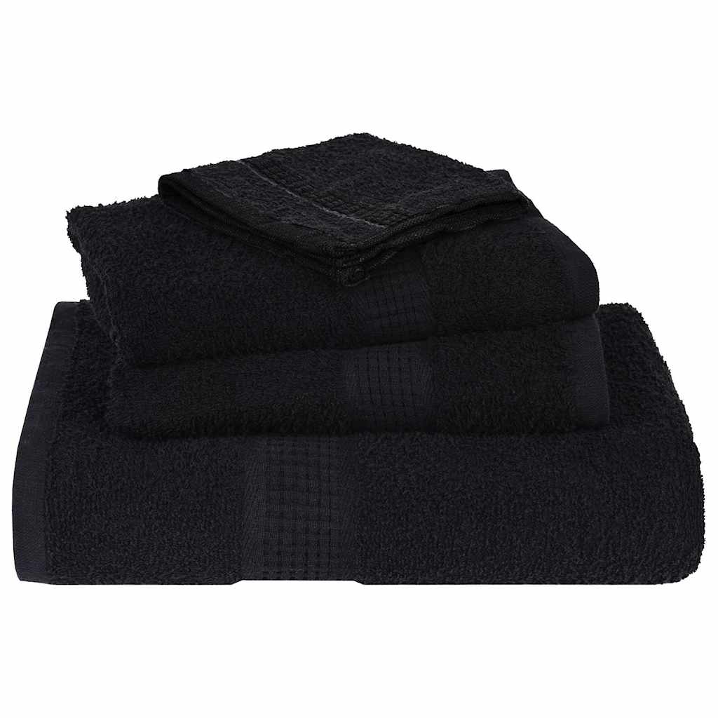 4 db FROGN mosdótörölköző fekete 30 x 30 cm 360 g/m²