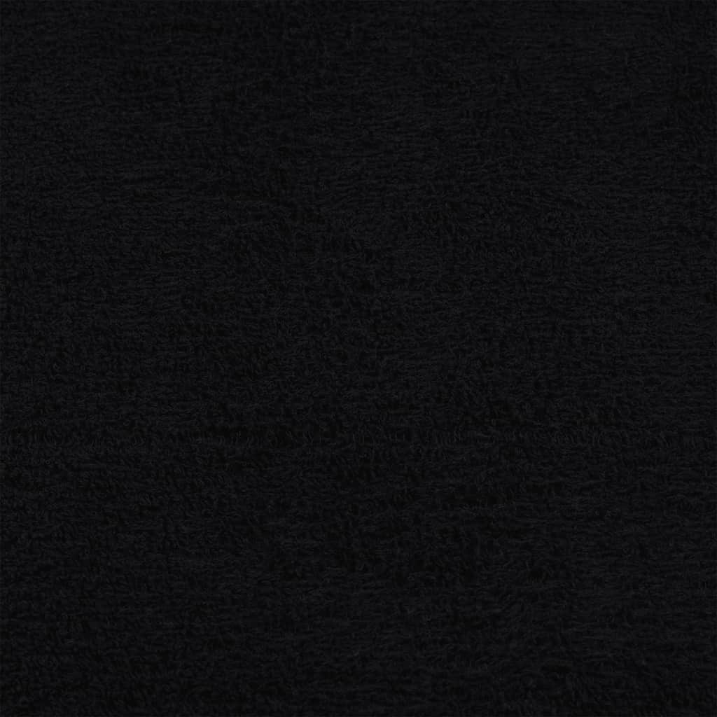 10 db FROGN mosdótörlő fekete 30 x 30 cm 360 g/m²