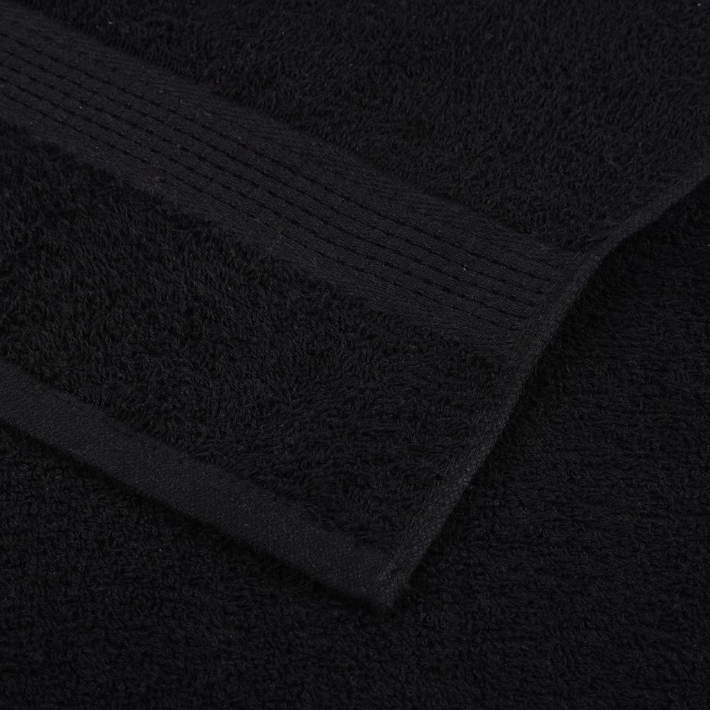 2 db fekete FROGN zuhanytörölköző 70 x 140 cm 360 g/m²