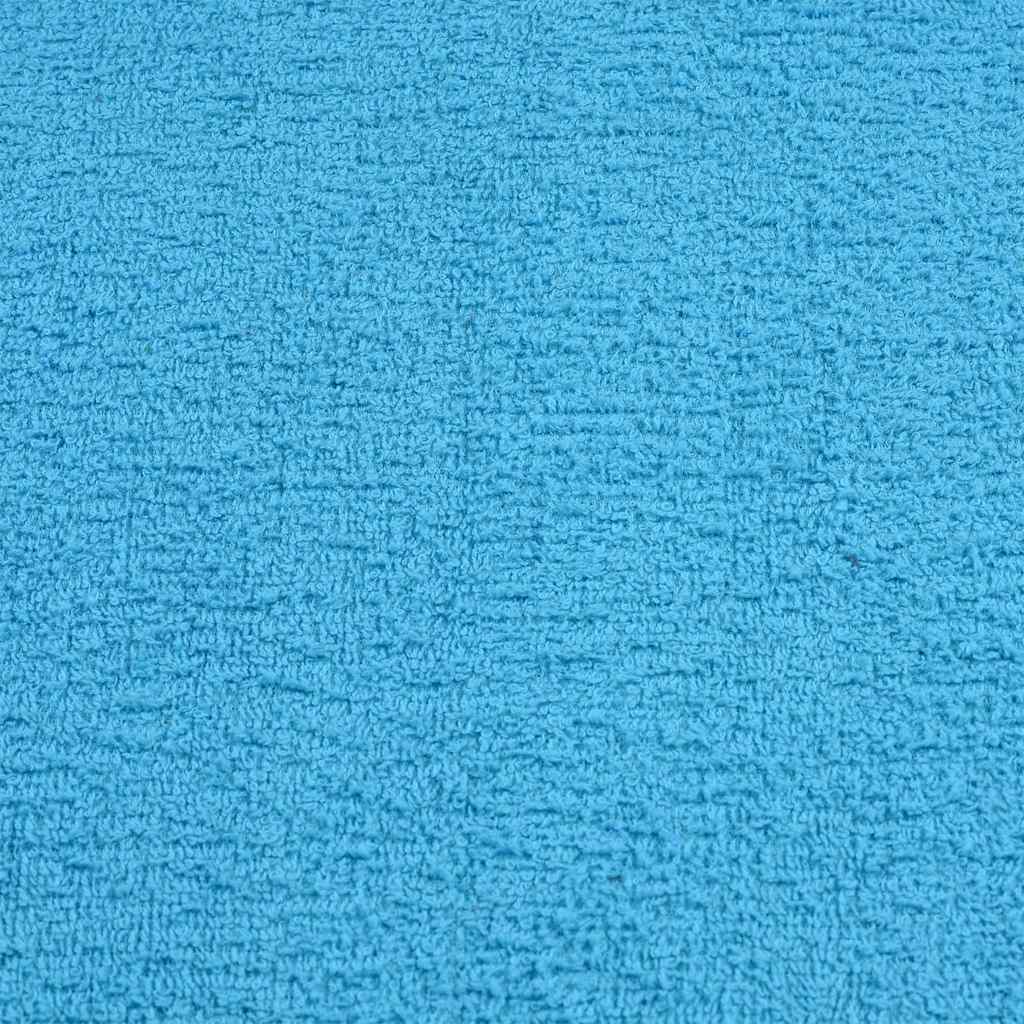 10 db türkizkék FROGN mosdótörölköző 30 x 30 cm 360 g/m²