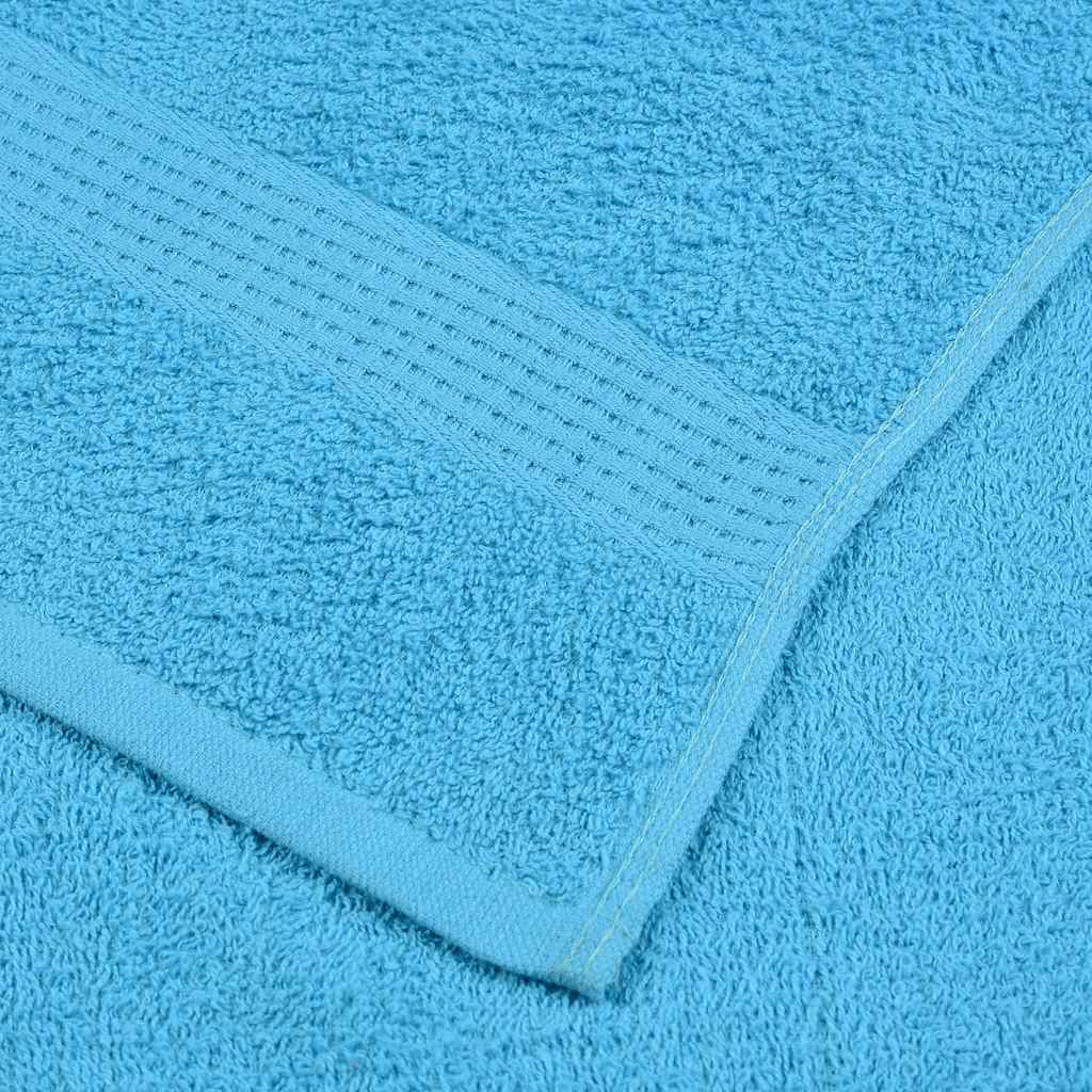 2 db türkizkék FROGN vendégtörölköző 30x50 cm 360 g/m²