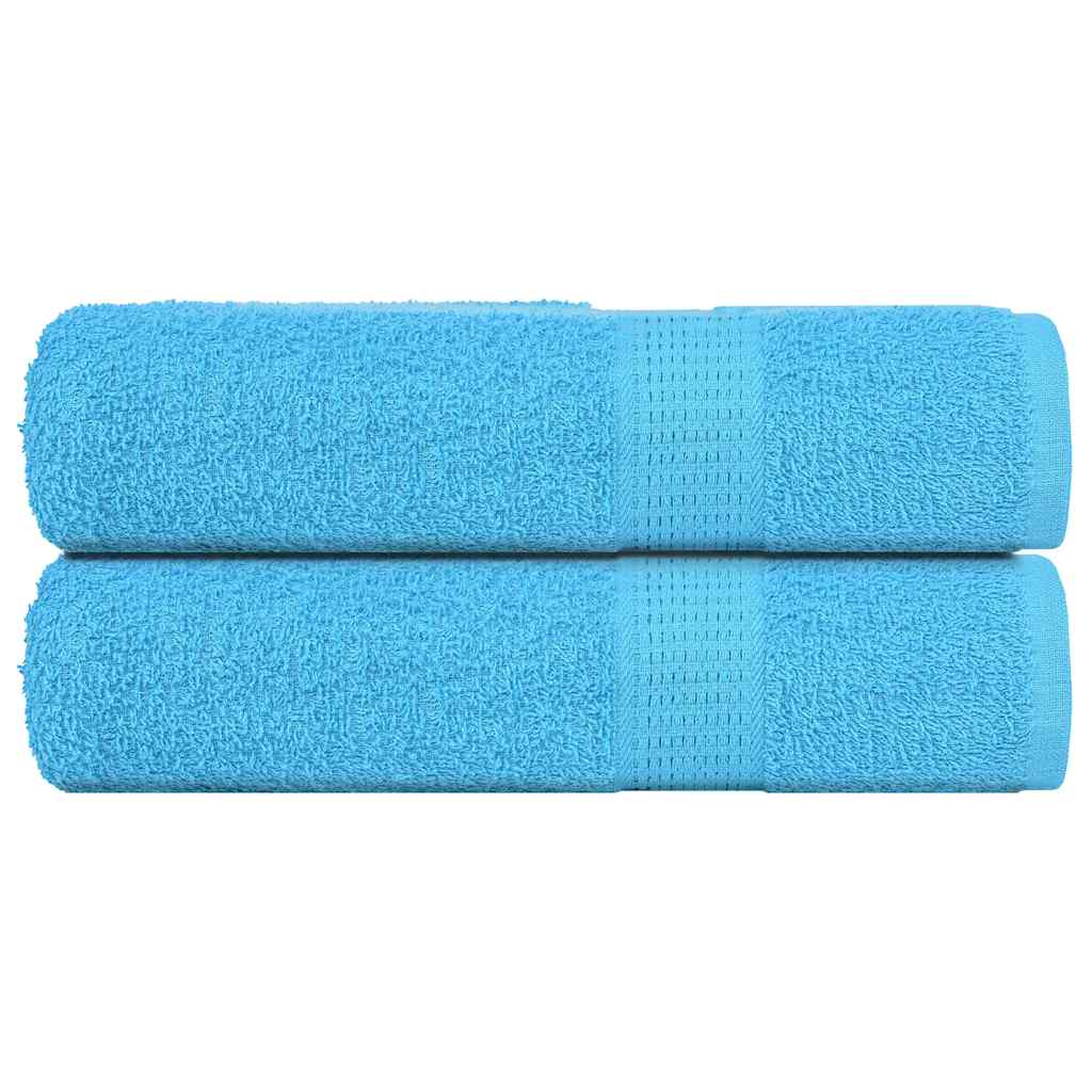 2 db türkizkék FROGN zuhanytörölköző 70 x 140 cm 360 g/m²