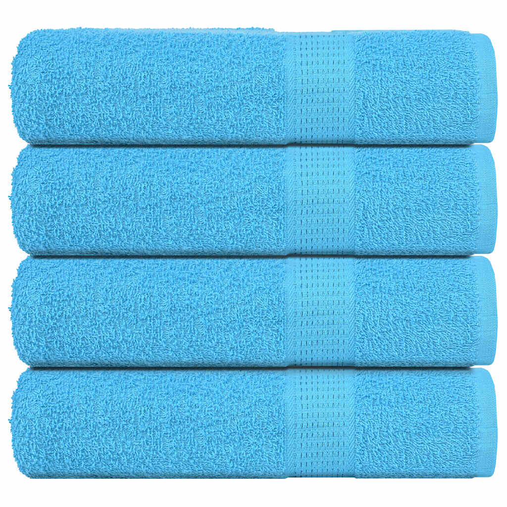 4 db türkizkék FROGN zuhanytörölköző 70 x 140 cm 360 g/m²