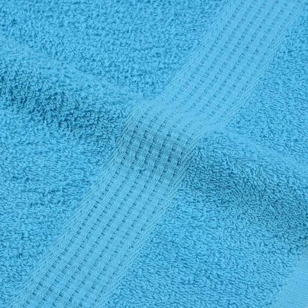 10 db türkizkék FROGN zuhanytörölköző 70 x 140 cm 360 g/m²