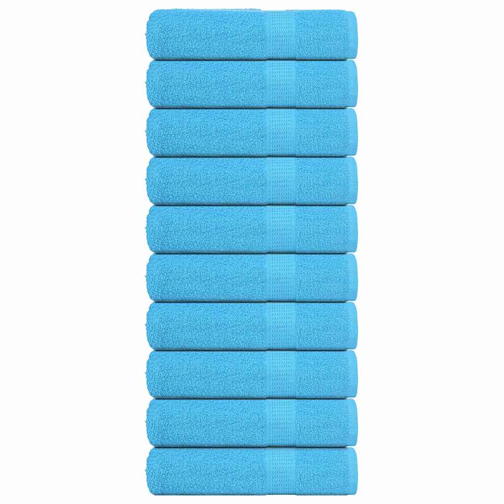 10 db türkizkék FROGN fürdőlepedő 100 x 150 cm 360 g/m²