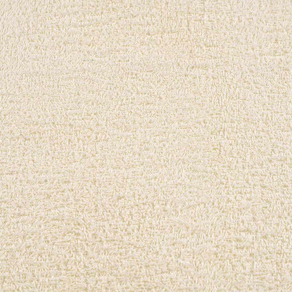 2 db krémszínű FROGN fürdőlepedő 100 x 150 cm 360 g/m²