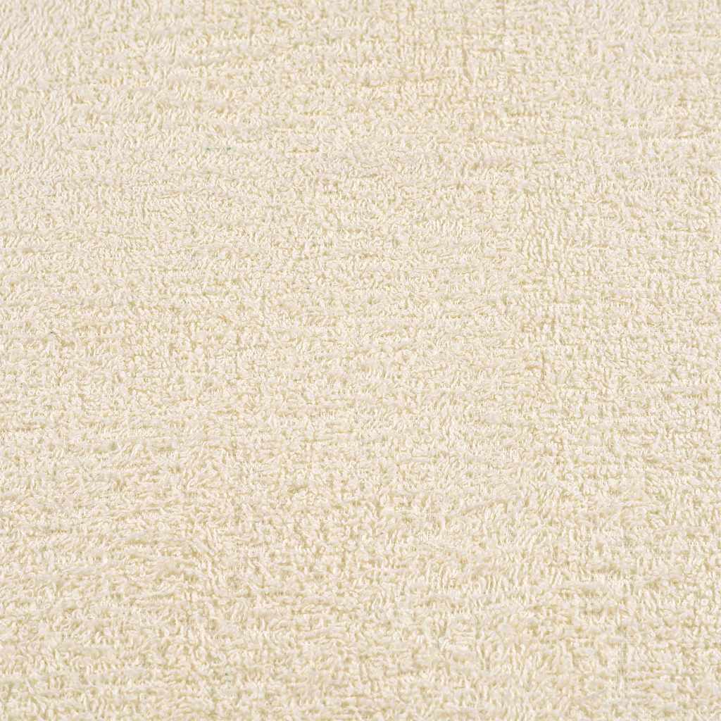 4 db krémszínű FROGN törölköző 100 x 200 cm 360 g/m²