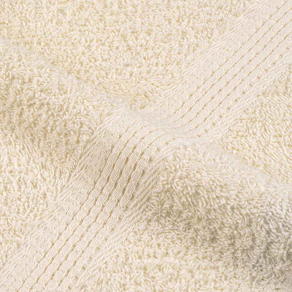 4 db krémszínű FROGN törölköző 100 x 200 cm 360 g/m²
