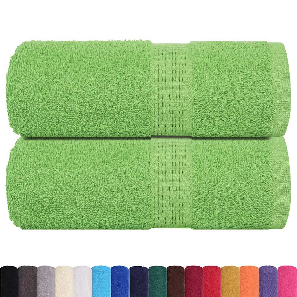 2 db FROGN vendégtörölköző almazöld 30 x 50 cm 360 g/m²