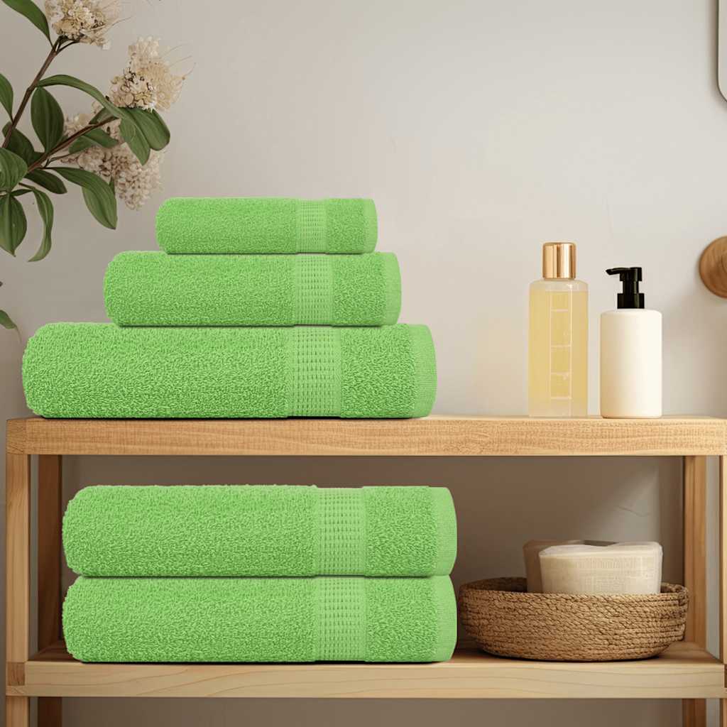 2 db FROGN színű zuhanytörölköző 70 x 140 cm 360 g/m² almazöld