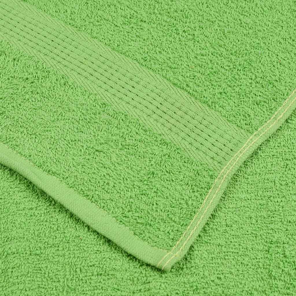 10 db FROGN fürdőlepedő almazöld 100 x 150 cm 360 g/m²