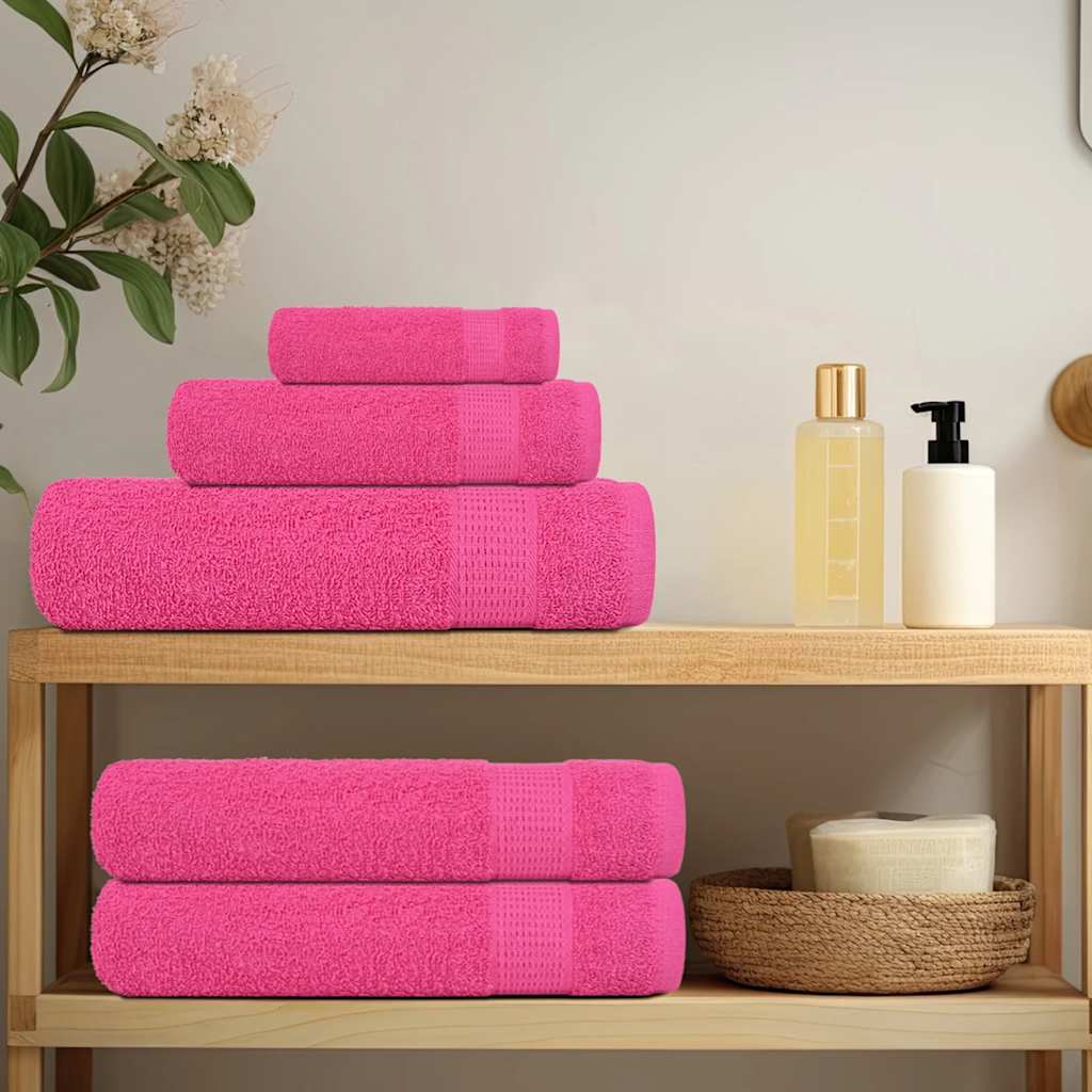 10 db rózsaszín FROGN mosdótörölköző 30 x 30 cm 360 g/m²