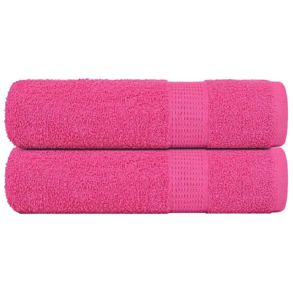 Zuhanytörölközők FROGN 2 db Pink 70x140 cm 360 gsm