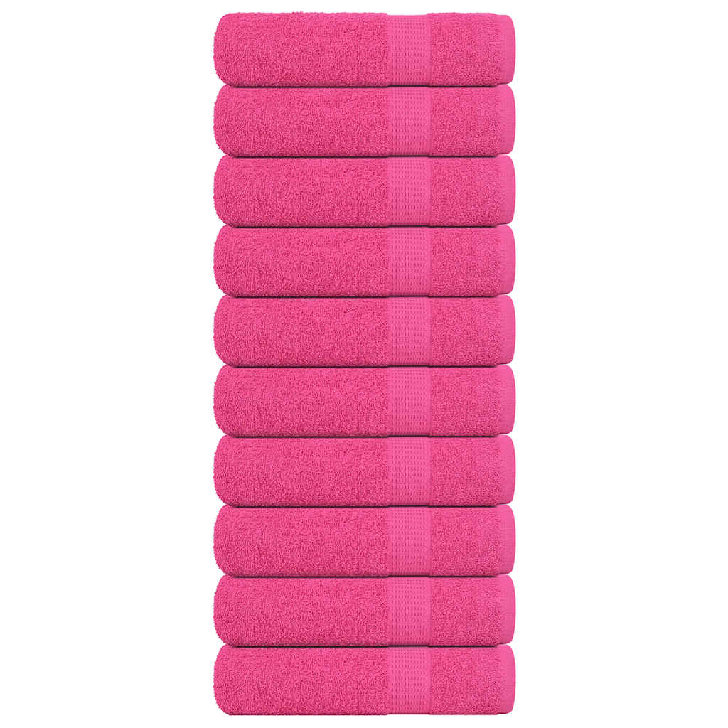10 db rózsaszín FROGN fürdőlepedő 100 x 150 cm 360 g/m²