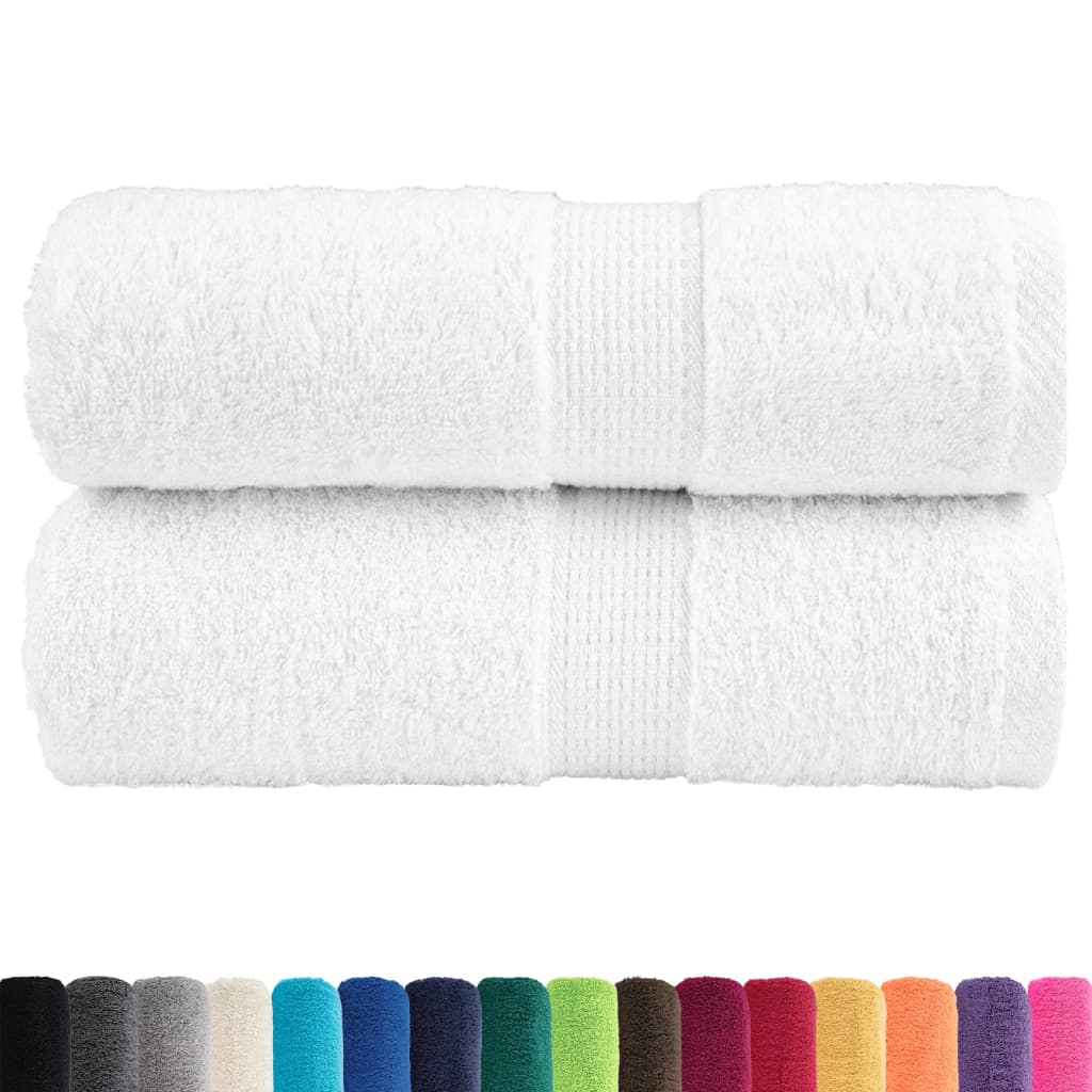 prémium mosdótörölköző SOLUND 2 db fehér 30 x 30 cm 600 g/m²