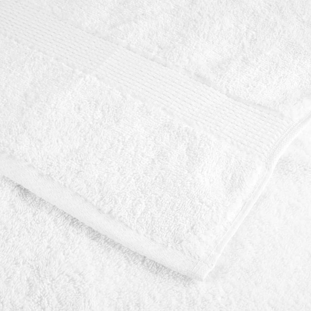 2 db prémium vendégtörölköző SOLUND fehér 30 x 50 cm 600 g/m²
