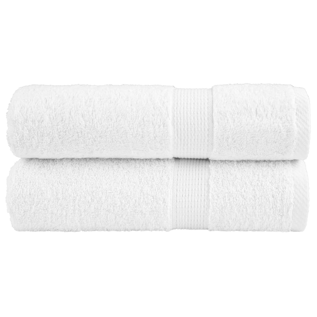 prémium kéztörlő SOLUND 2 db fehér 50 x 100 cm 600 g/m²