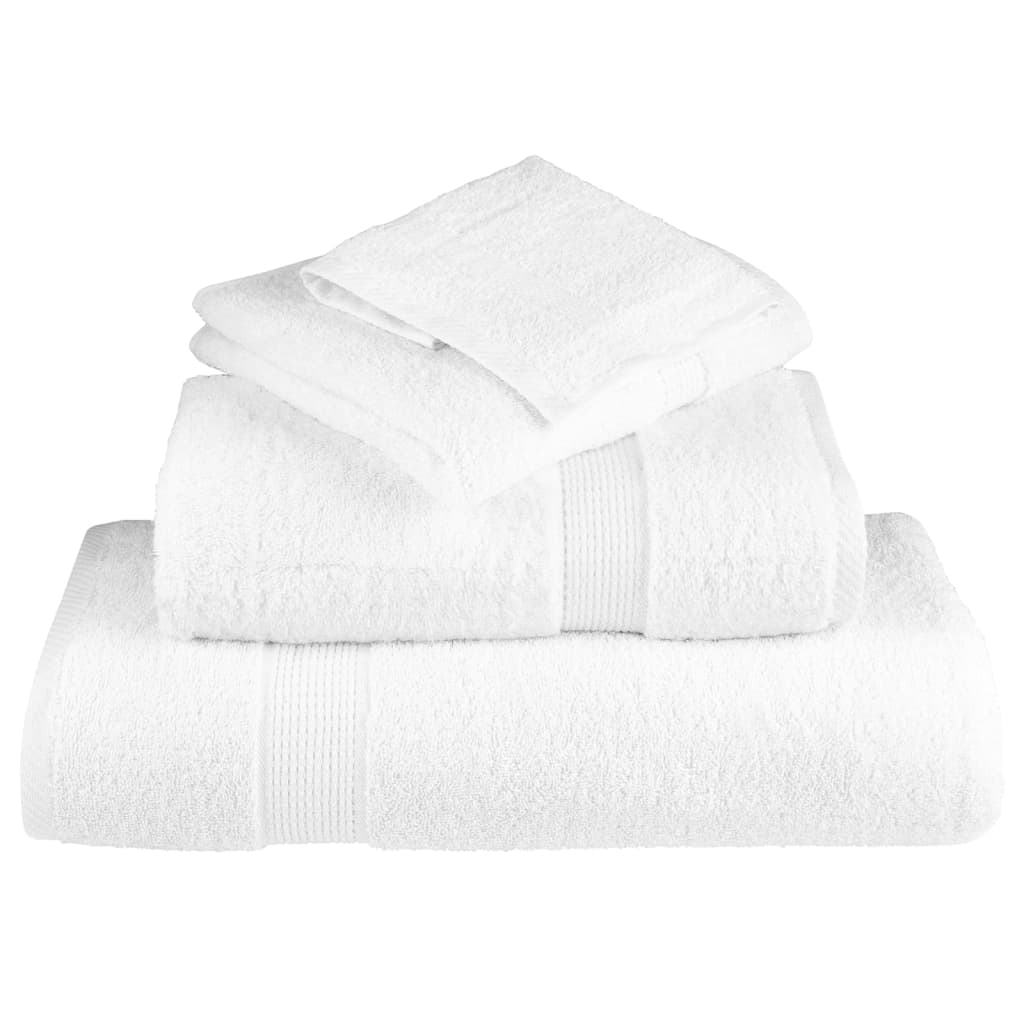 prémium kéztörlő SOLUND 4 db fehér 50 x 100 cm 600 g/m²