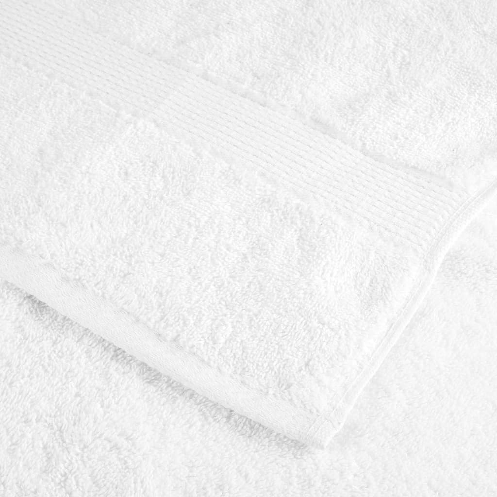 prémium szaunatörölközők SOLUND 50 db fehér 80 x 200 cm 600 g/m²
