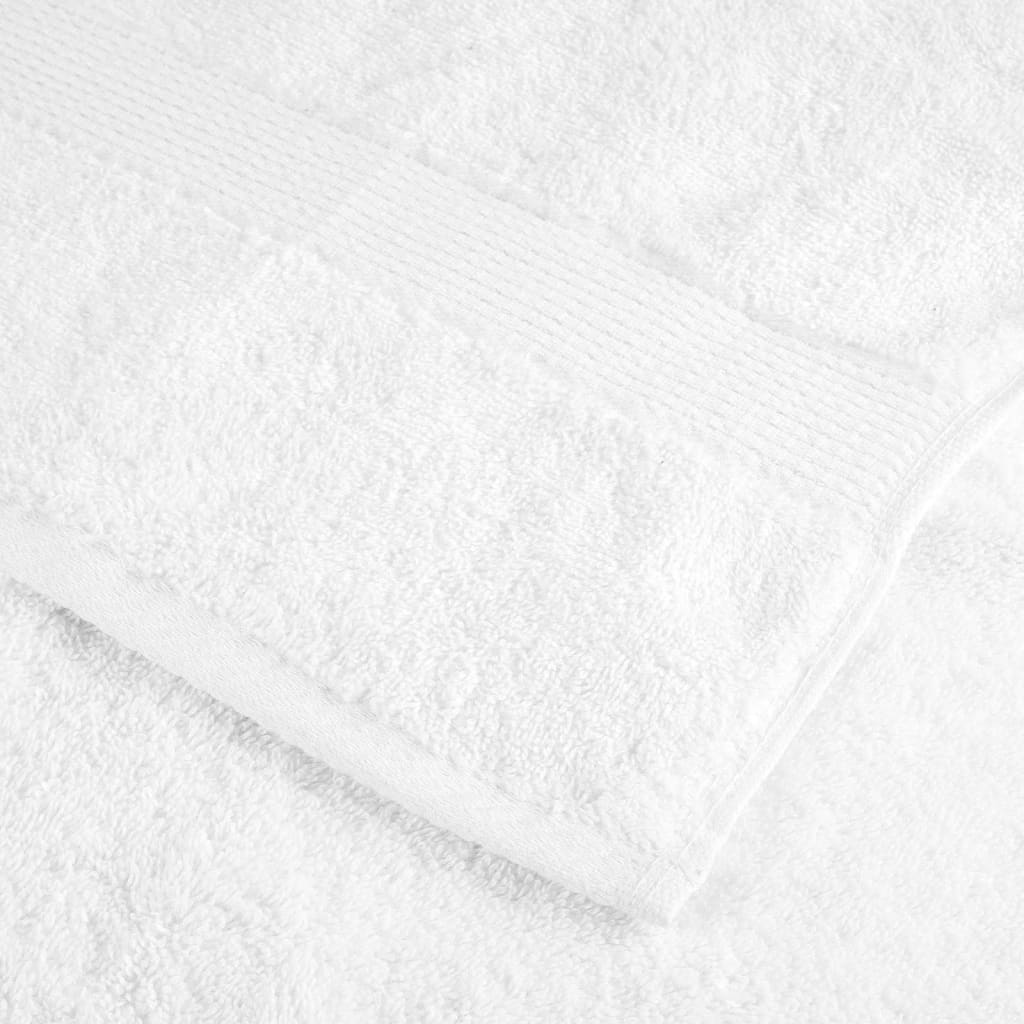 4 db prémium SOLUND törölköző fehér 100 x 200 cm 600 g/m²