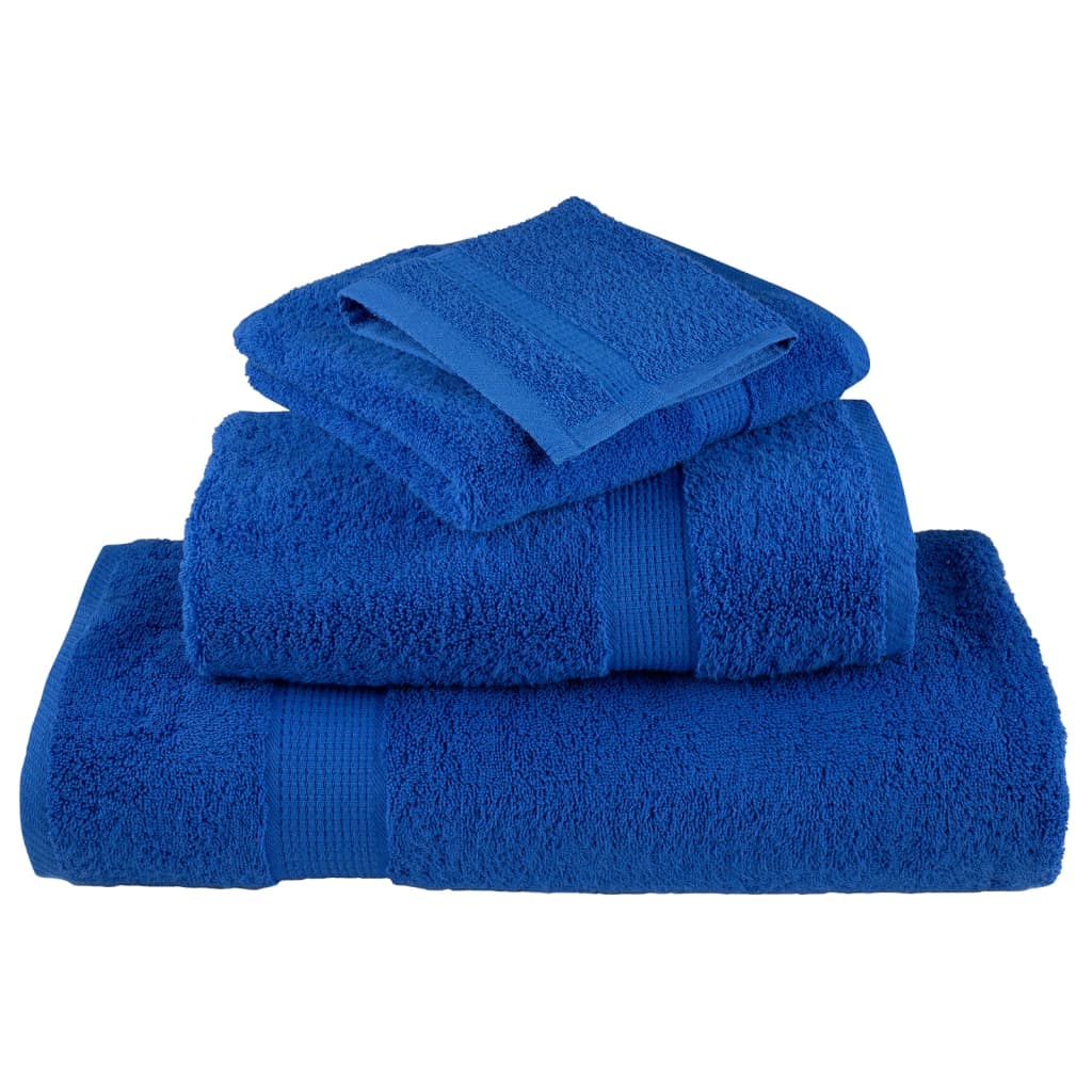 prémium mosdótörölköző SOLUND 10 db kék 30 x 30 cm 600 g/m²