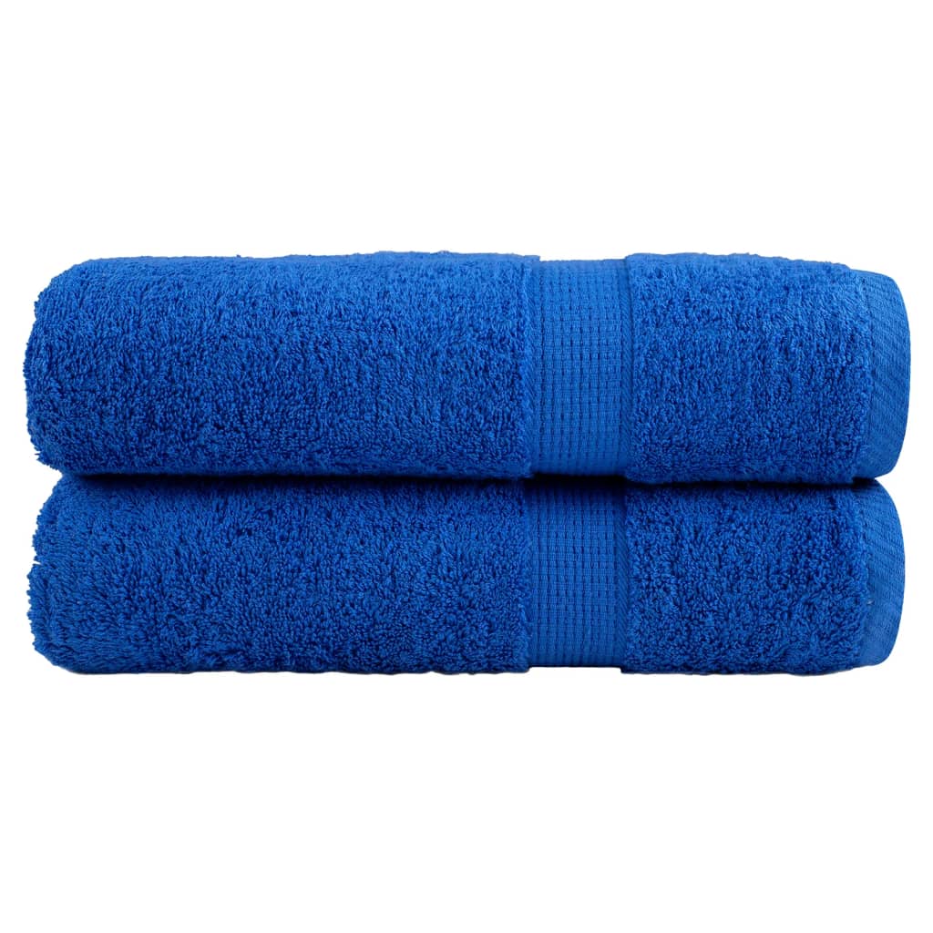prémium kéztörlő SOLUND 2 db kék 50 x 100 cm 600 g/m²