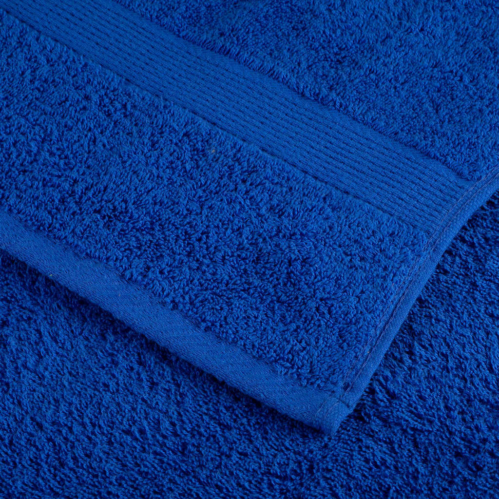 prémium zuhanytörölköző SOLUND 10 db kék 70 x 140 cm 600 g/m²