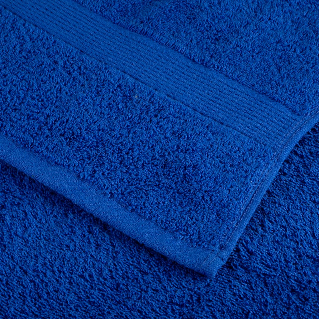 prémium fürdőlepedők SOLUND 10 db kék 100 x 150 cm 600 g/m²