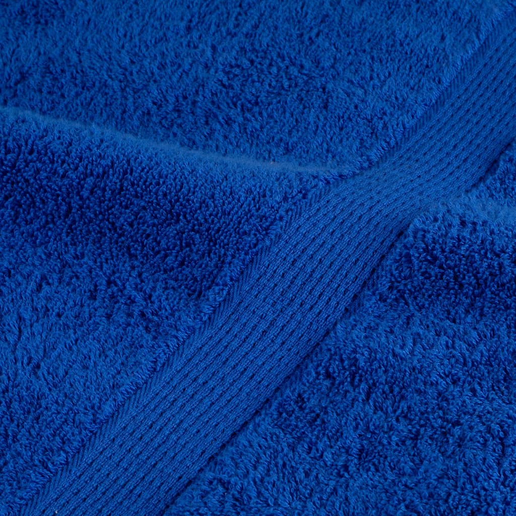 prémium törölköző SOLUND 10 db kék 100 x 200 cm 600 g/m²