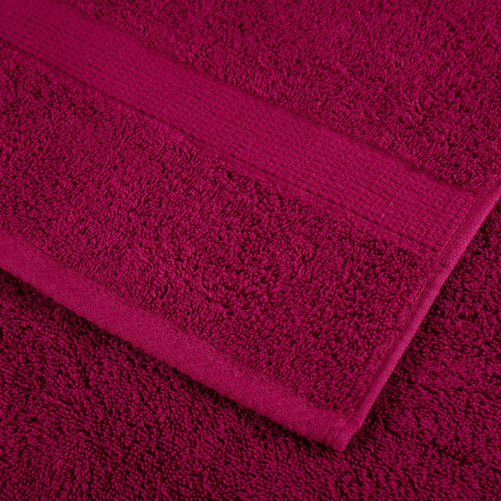 4 db prémium SOLUND mosdótörlő bordó 30 x 30 cm 600 g/m²